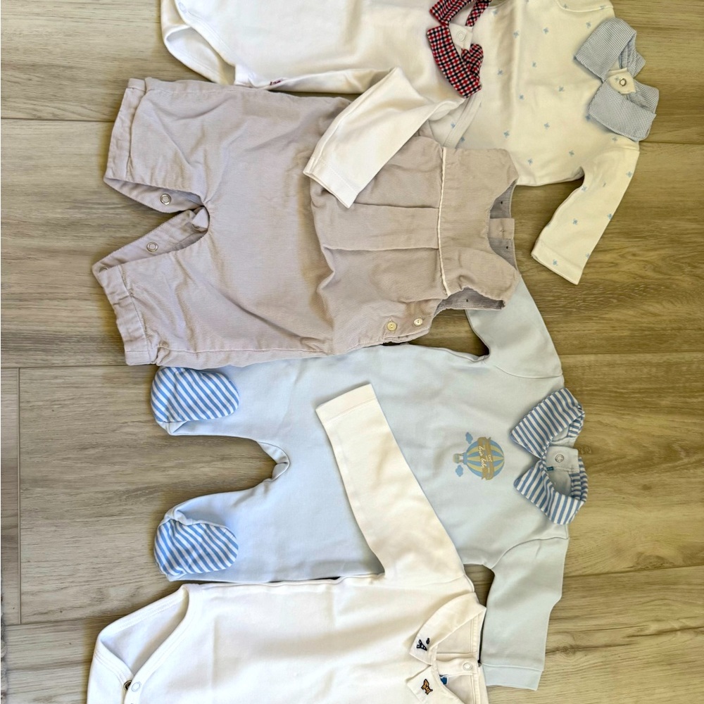 Baby Bundle of clothes 1-6M Jacadi, Brio Bebe, Carters